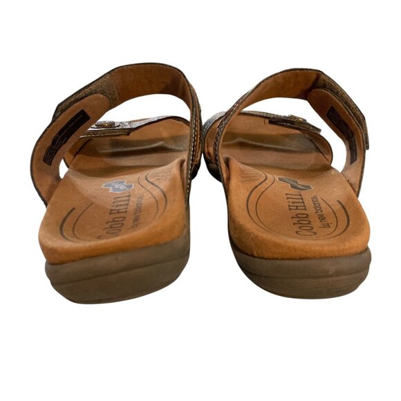 Lot of 2 Cobb Hill By New Balance RevLite Brown & Tan Sandles Sz 7W - Picture 7 of 16
